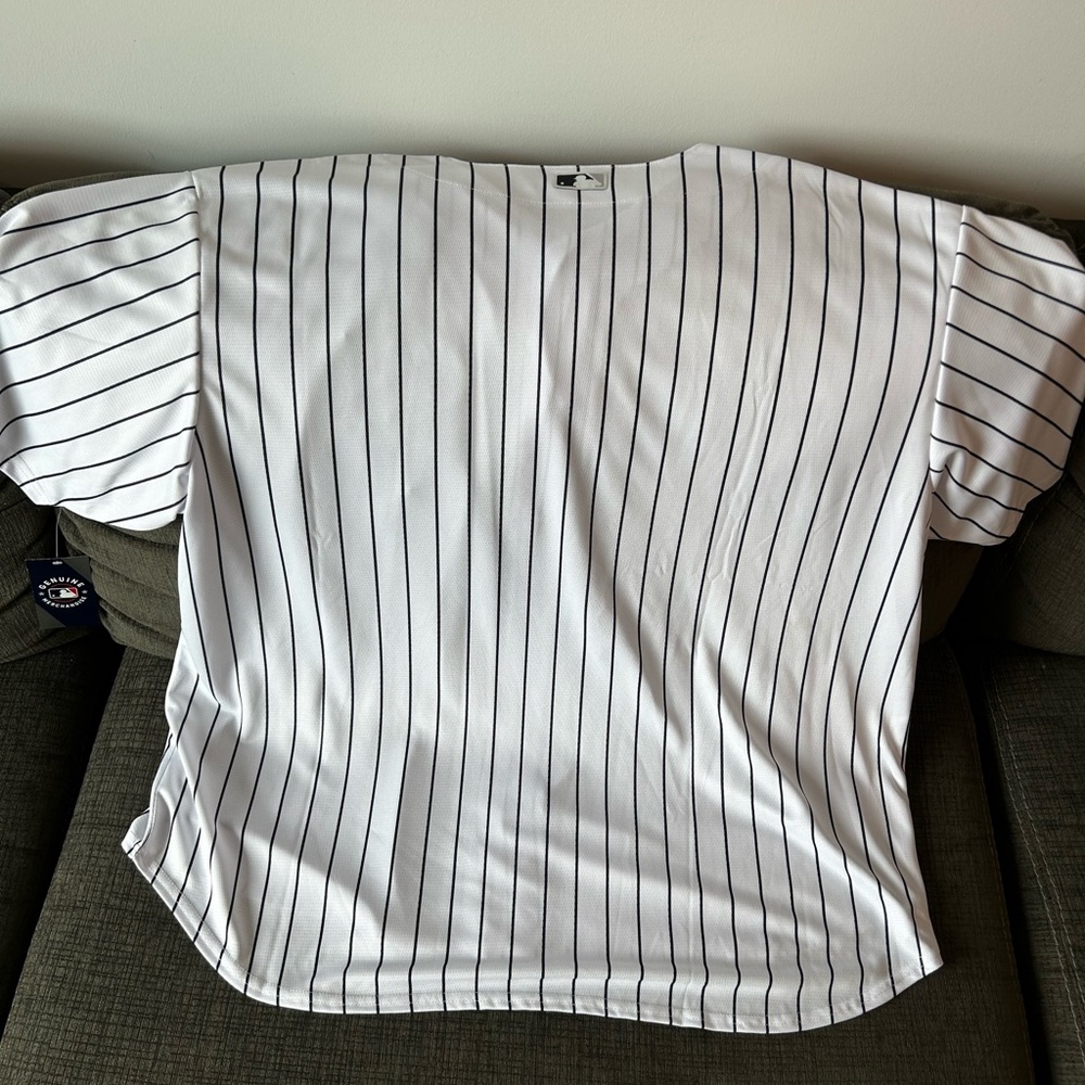 Genuine Merchandise Chicago White Sox Pinstripe Baseball Jersey Men’s Sz: 3XL - Picture 5 of 6